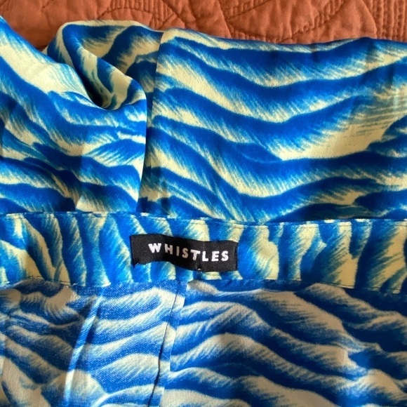 Whistles Seafoam Button Front
Skirt Blue/Multi New Size 14 - Picture 4 of 10